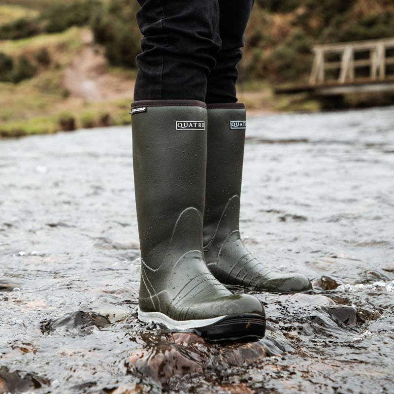 Skellerup Quatro Neoprene Insulated Wellies, Wellies & Boots ...