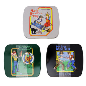 Steven Rhodes- Warped Childhood Candy Tins - Candycopia