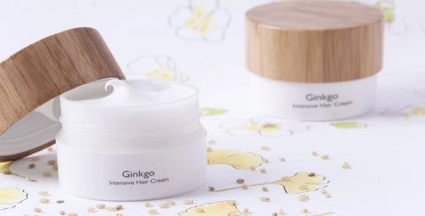 O'right Ginko Hair Cream on a table