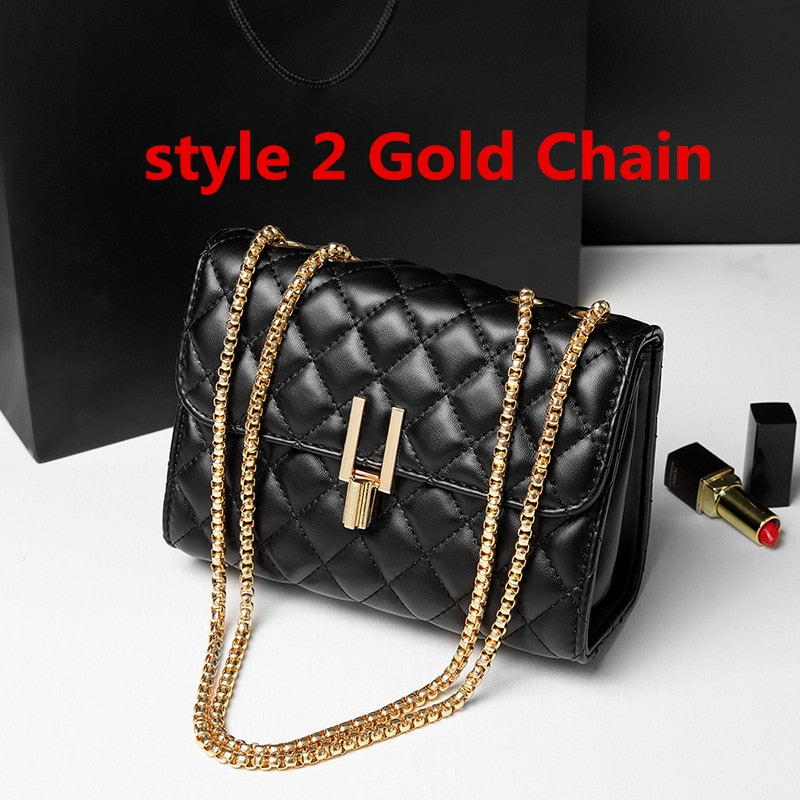 Fashion Luxury Designer Bags Leather Chain Crossbody Bags For Women Handbags Purses Small Shoulder M