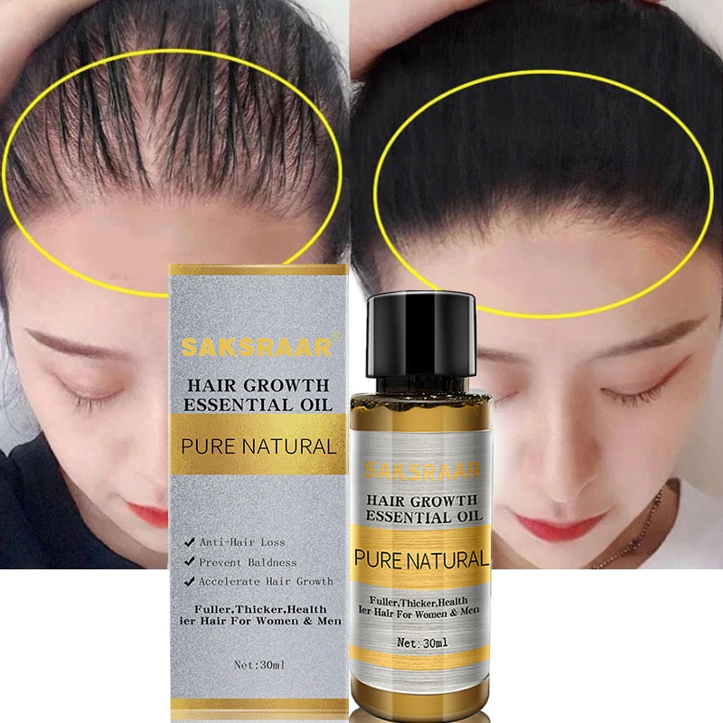 Essential Hair Loss Liquid Dense Hair Growth Serum Oil