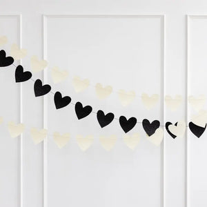GLITTER HEART BANNER SET - MiAdri Gifts & Party Decor
