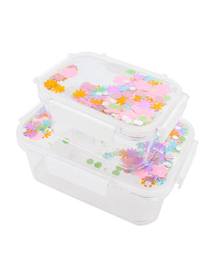 CONFETTI FOR LUNCH STORAGE SET OF TWO - MiAdri Gifts & Party Decor