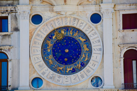 Zodiac Sign Clock