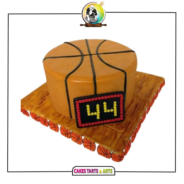 Basketball cake - Decorated Cake by Torte Panda - CakesDecor