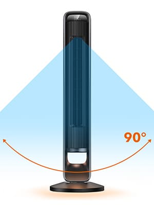 Paris Rhone Tower Fan With Oscillation technology