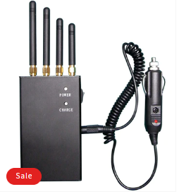 4 Antenna Portable GPS GSM 3G Phone Jammer