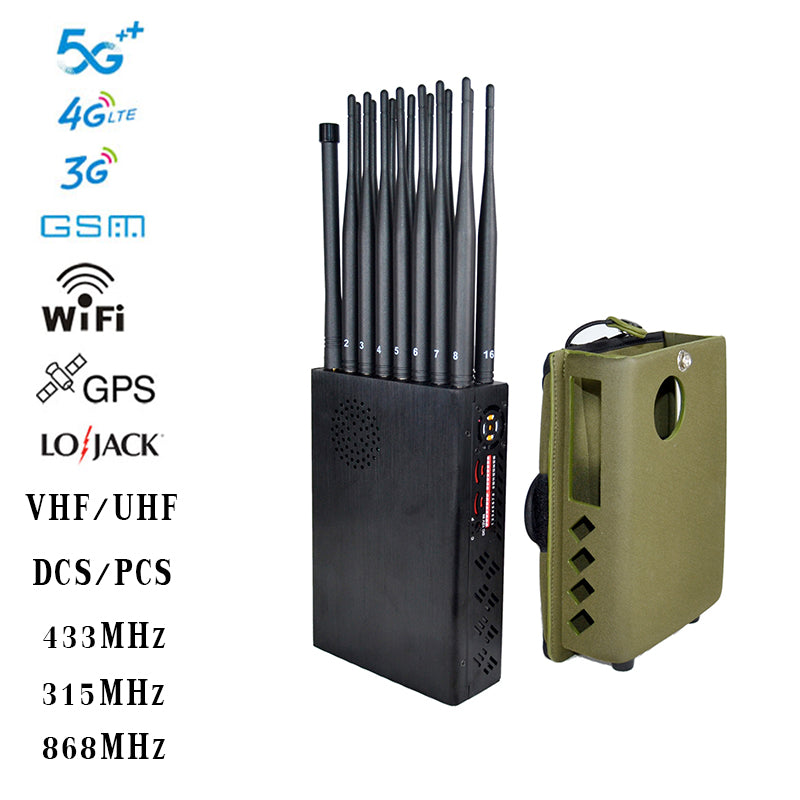 World First 22 Antennas Wireless Signal Jammer WIFI Jammers
