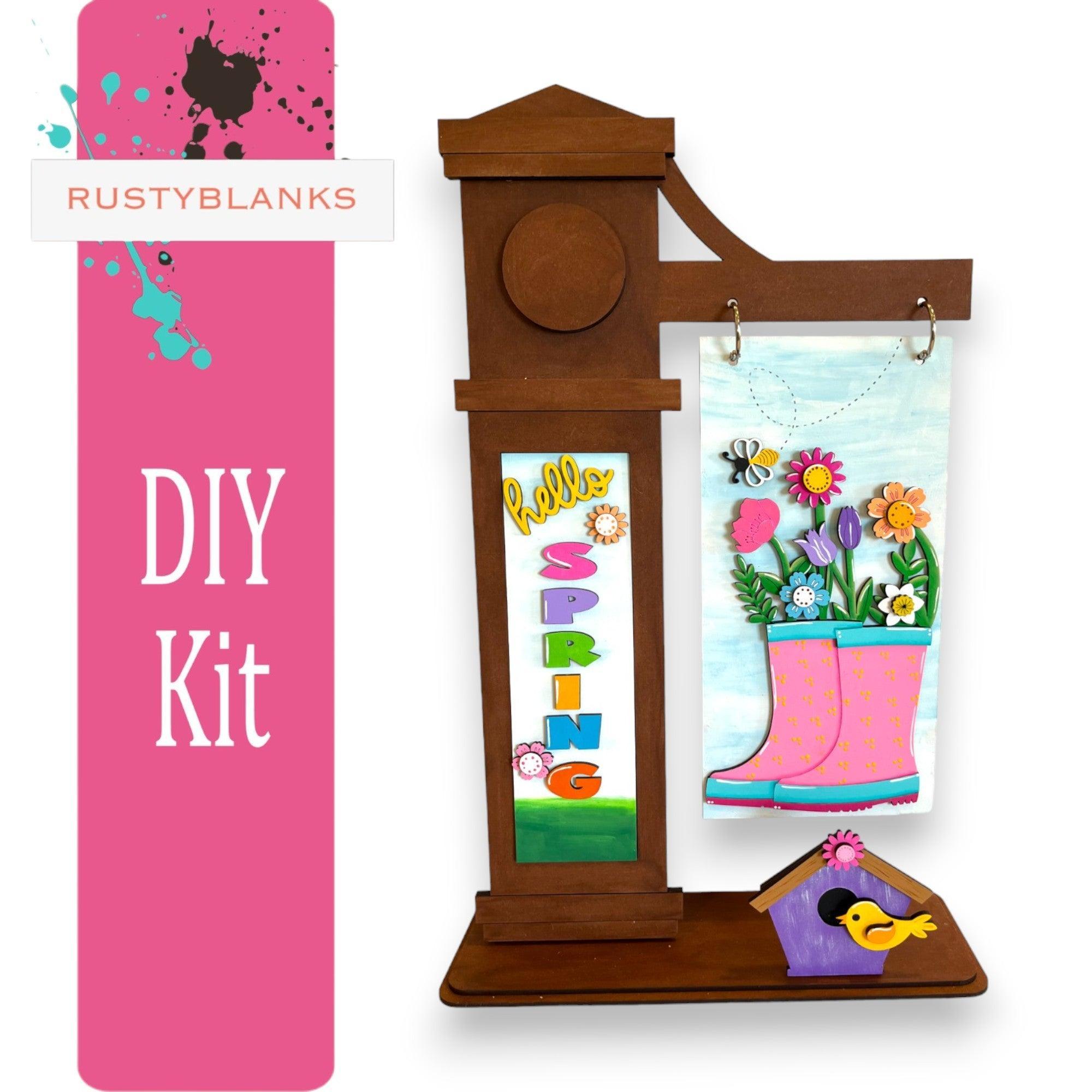 Hello Spring Insert for Mini Interchangeable Posts