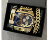 Golden Elite™ | Voel de Luxe | Tijdloos Herenhorloge