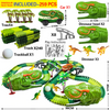 Racing Dinosaur Train Set™ | Fantasierijke Treinbaan Set voor ongekend speelplezier | Incl. Extra GRATIS Dino + treinauto t.w.v. €19.95