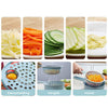 9-in-1 Multiple Blade Vegetable Slicer™ | Helpt om groenten efficiënt te snijden
