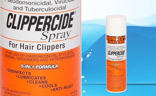 hair clipper disinfectant spray