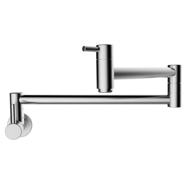 Dakota Signature Series 20″ long Single Function Articulating handle with a Modern Style Faucet - DSF-07KPF00BN