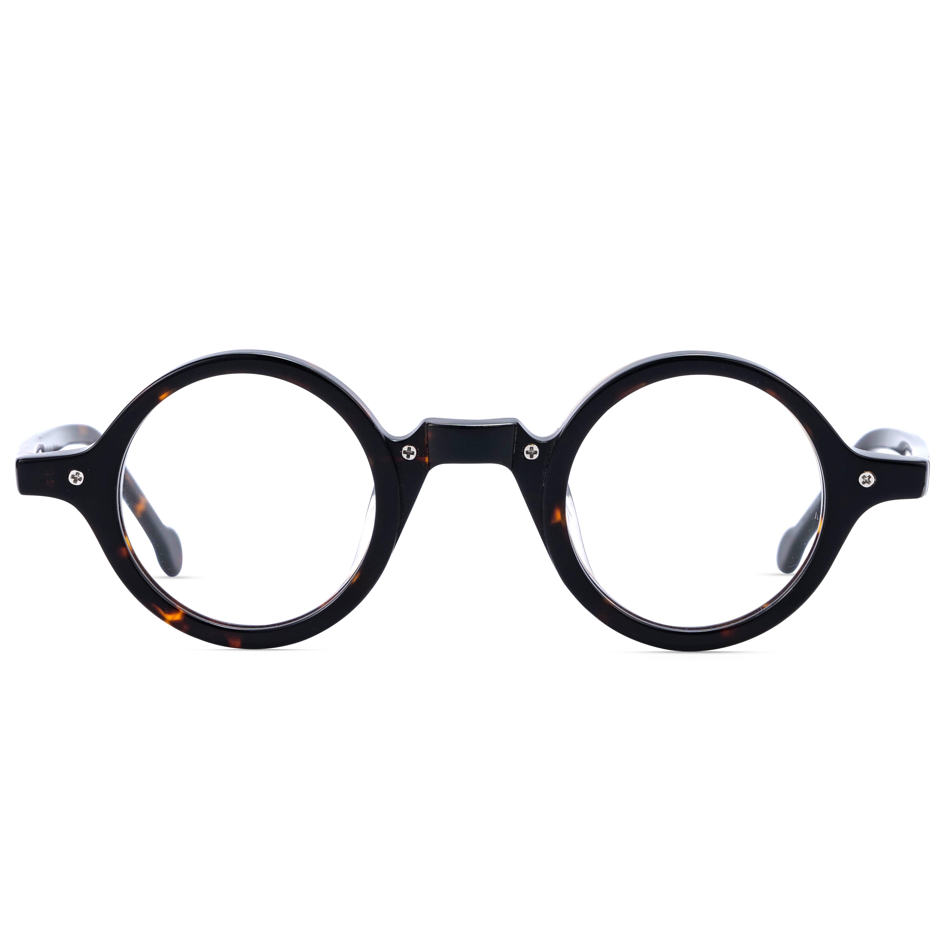 Black Round Eyeglasses Online - 81336BS | Chashmah.com
