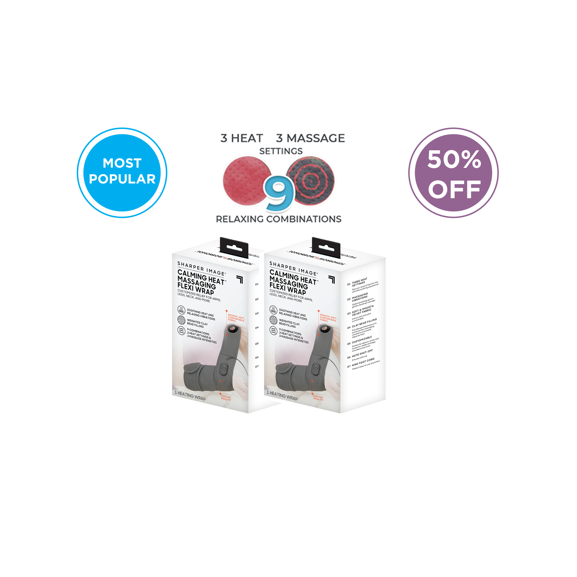 Basic Calming Heat Flexi Wrap Buy 1 Get 1 50% OFF
