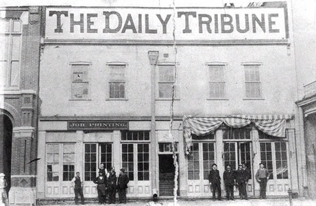 The Daily Tribune building; history of Salt Lake Tribune