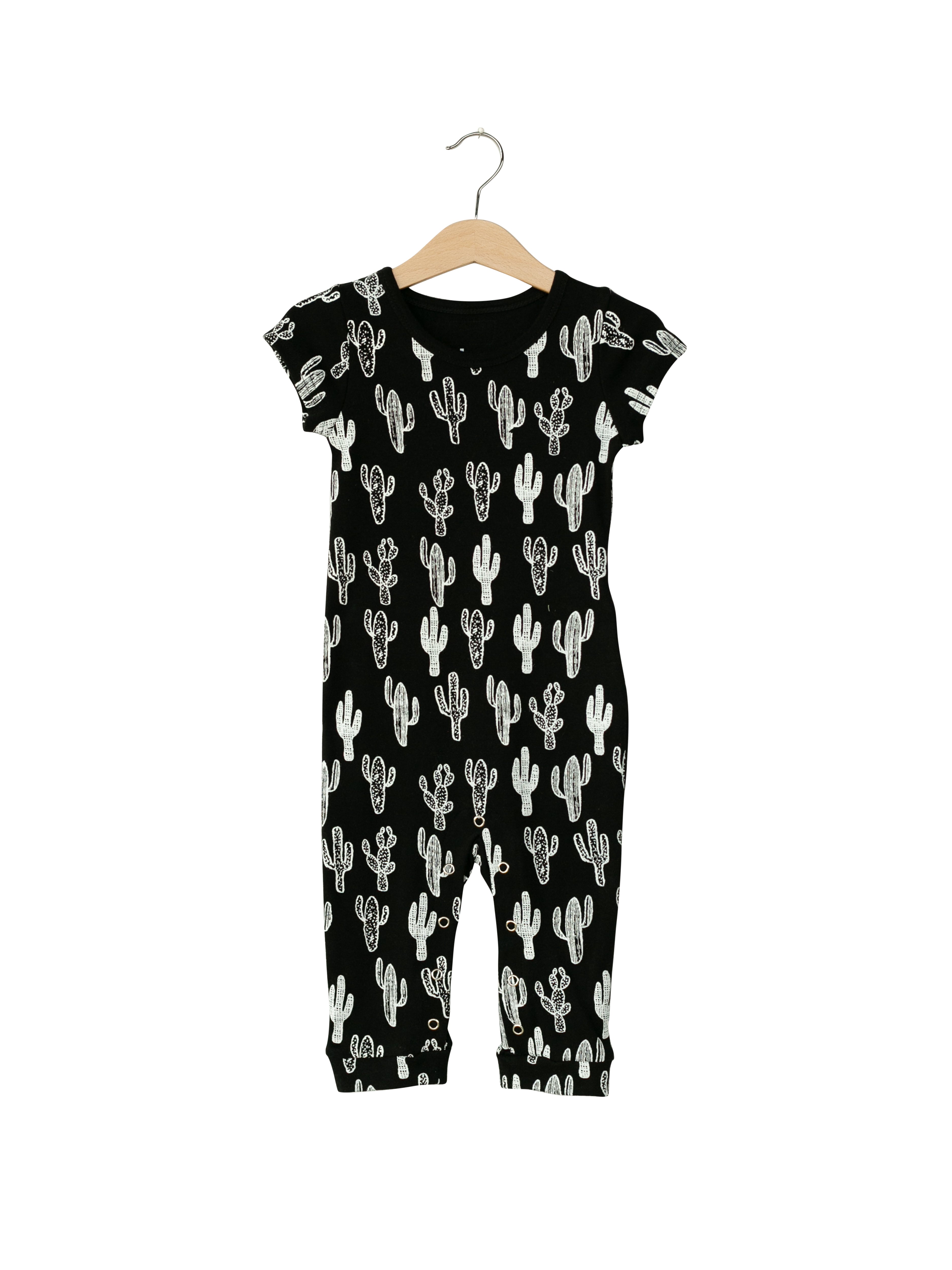 Organic Short Sleeve Jumpsuit with Explorer Back - Prints – Modern Burlap