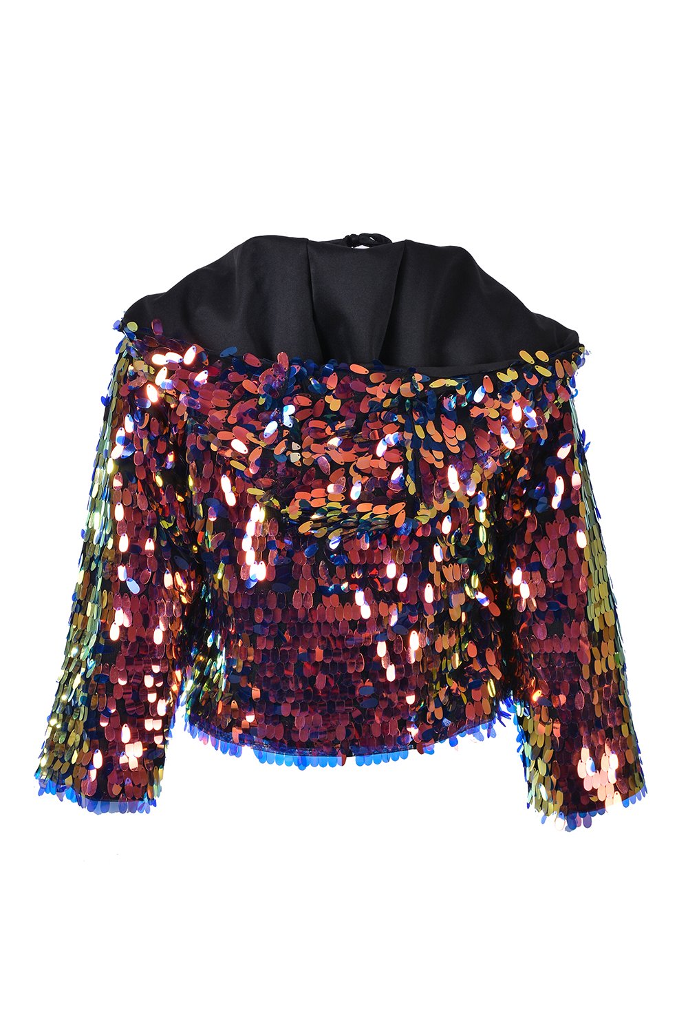 Moon Child Hood Sequin Jacket – THE LUMI SHOP