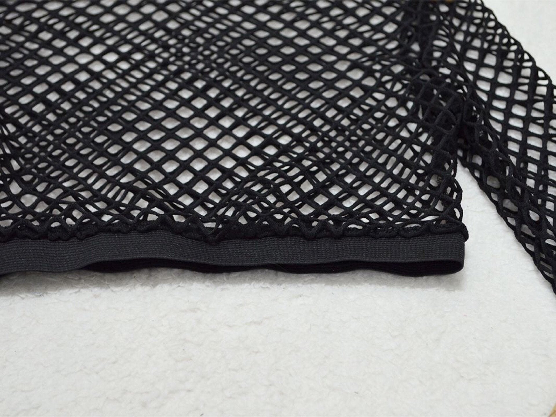 Black Fishnet Mesh Set (Top & Bottom) – THE LUMI SHOP