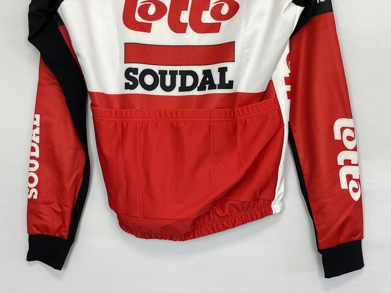 ロットソウダルLotto Soudal 長袖裏起毛サイクルジャージvermarc-