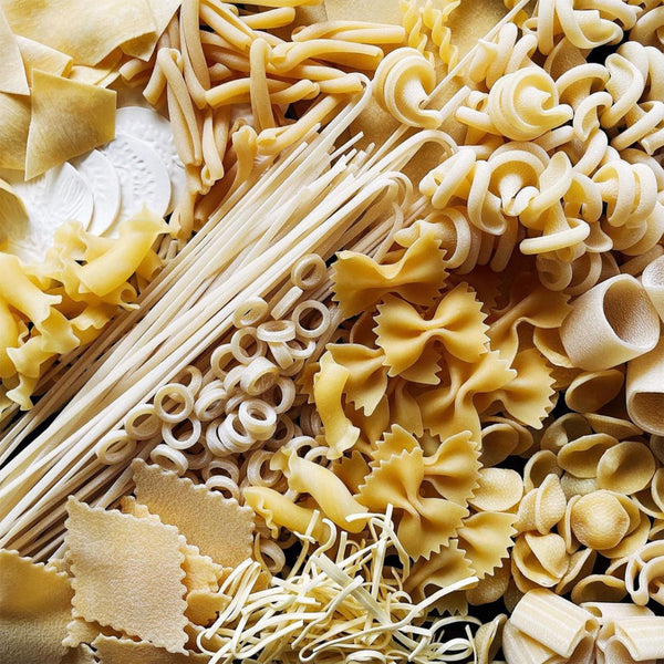 Dried pasta shapes