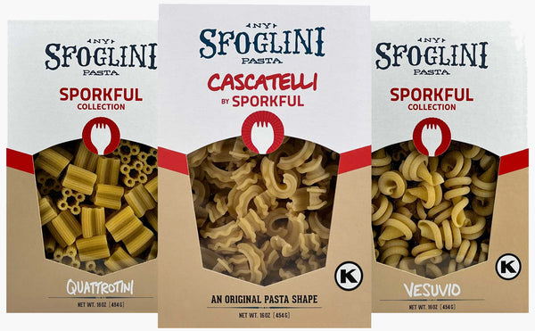 The newest pasta shapes from Sfoglini