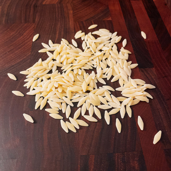 Orzo pasta shape