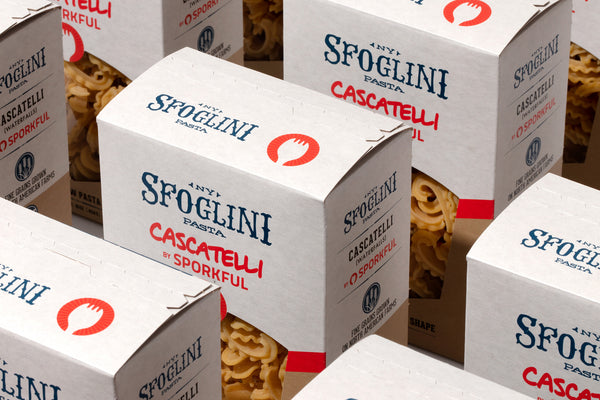 Cascatelli packaging