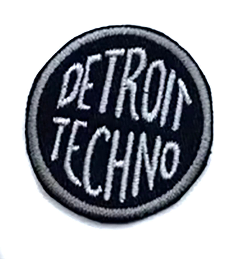 Detroit Techno, Rave Scouts D-Merit Badge. 1.5" Iron-on Embroidered Patch