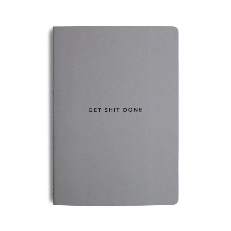 Get Shit Done, Minimalist Pocket Notebook by MiGoals