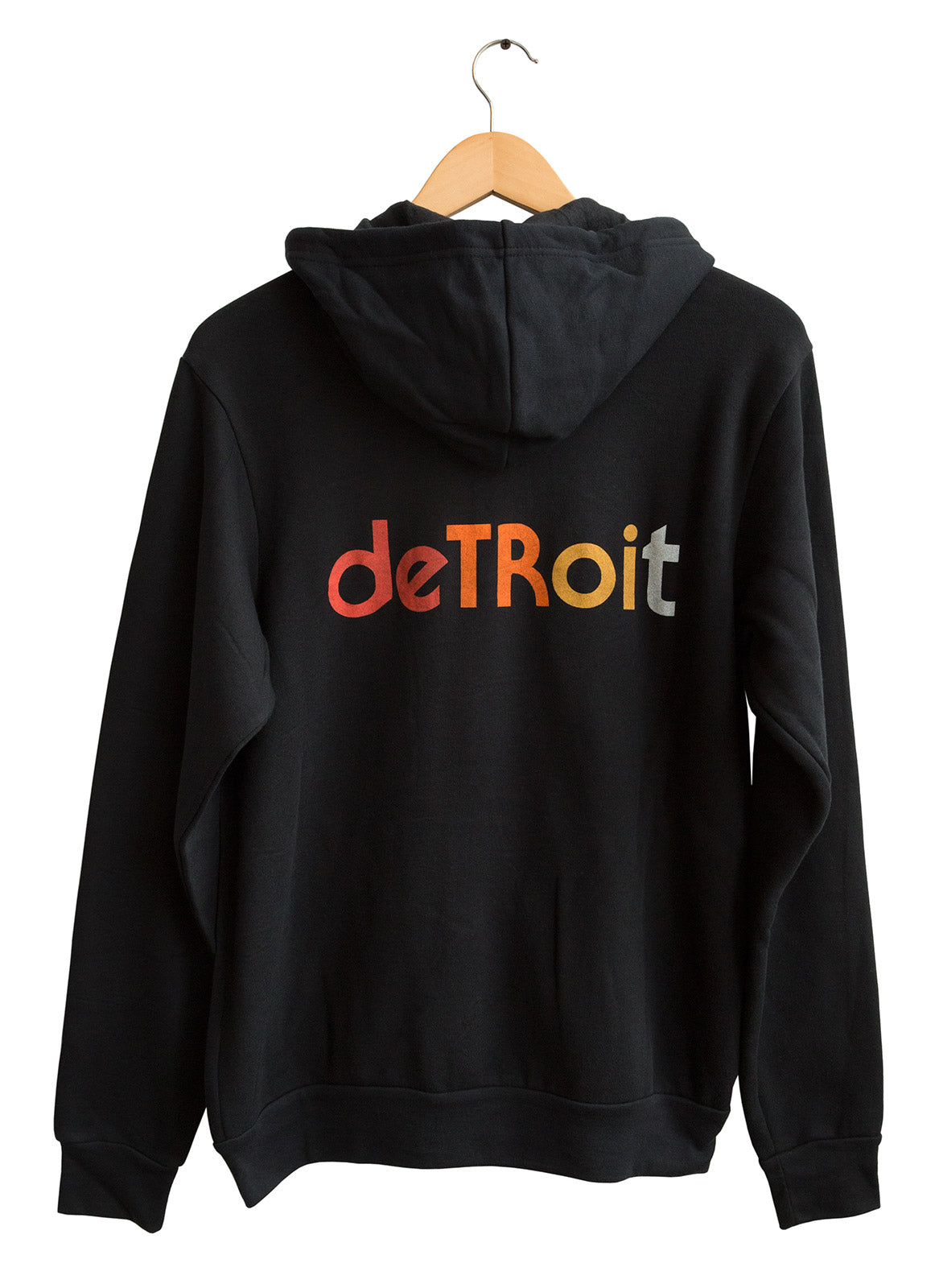 detroit zip hoodie