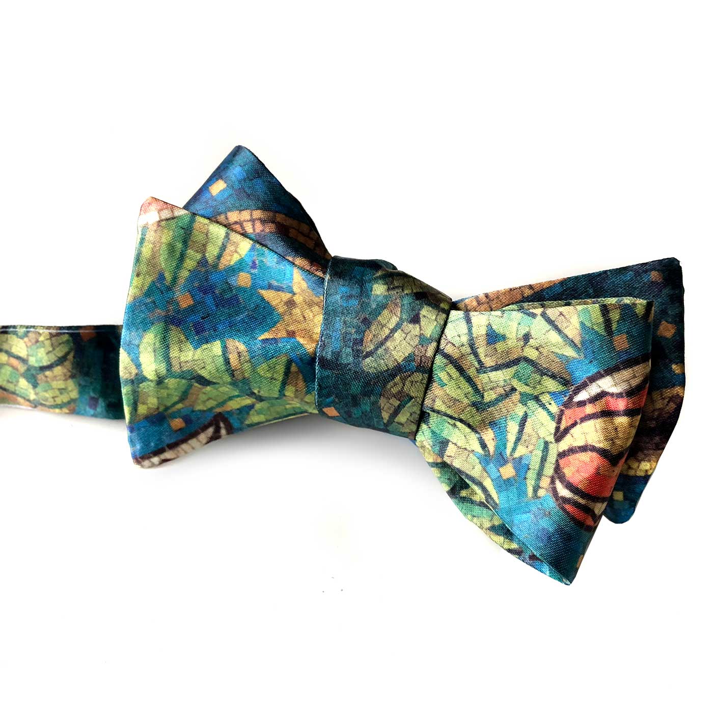 printed bow ties