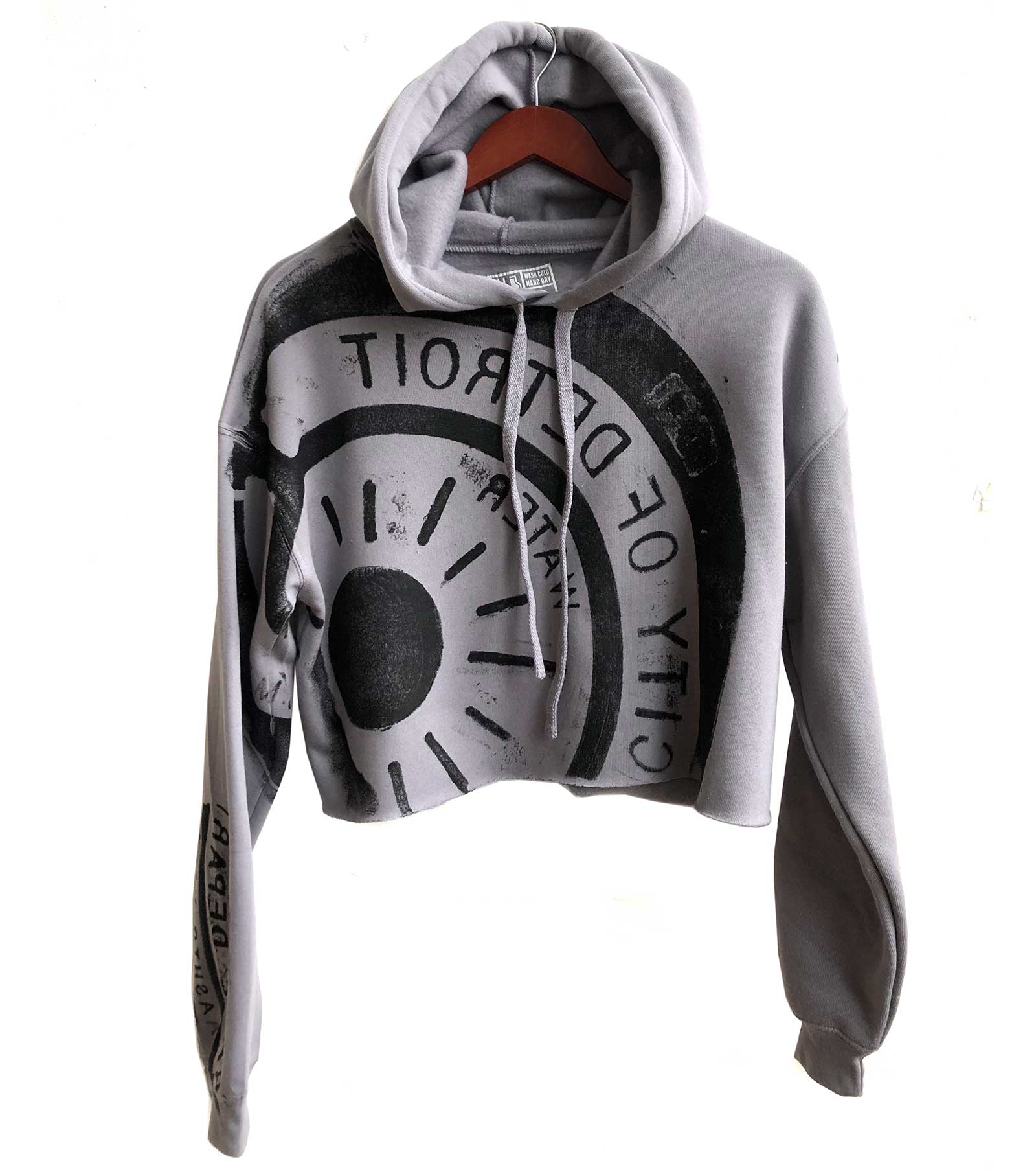 gray pullover hoodie women's