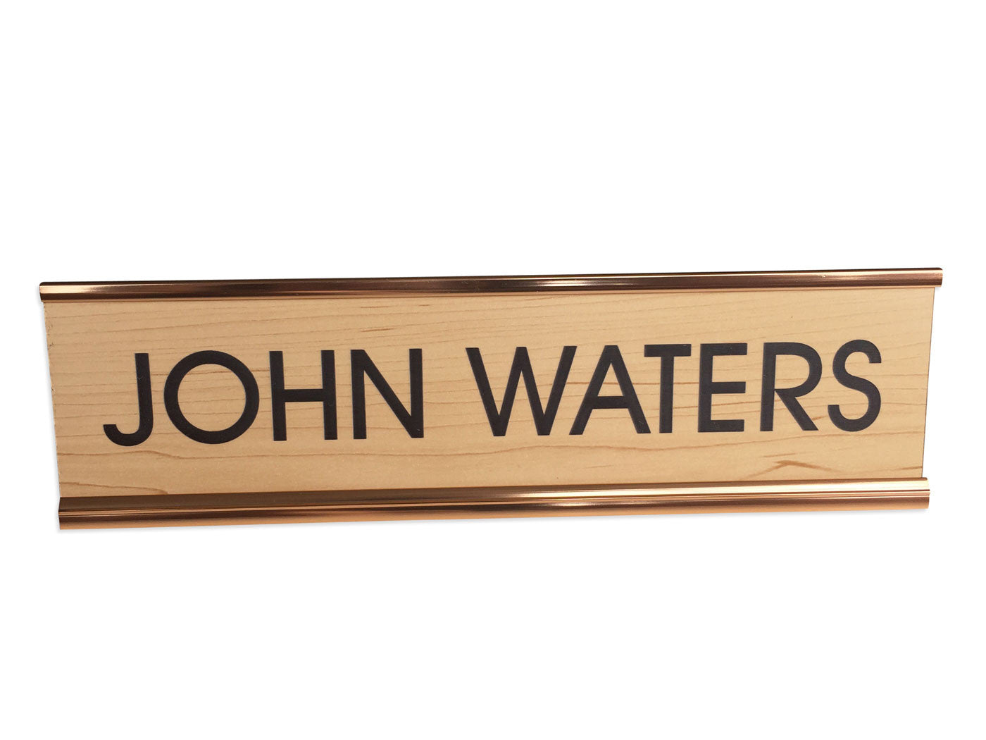 John Waters Engraved Plaque Director S Desk Nameplate Well Done