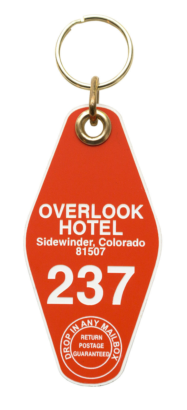 Overlook Hotel Motel Style Keychain Room 237 Well Done Goods By Cyberoptix