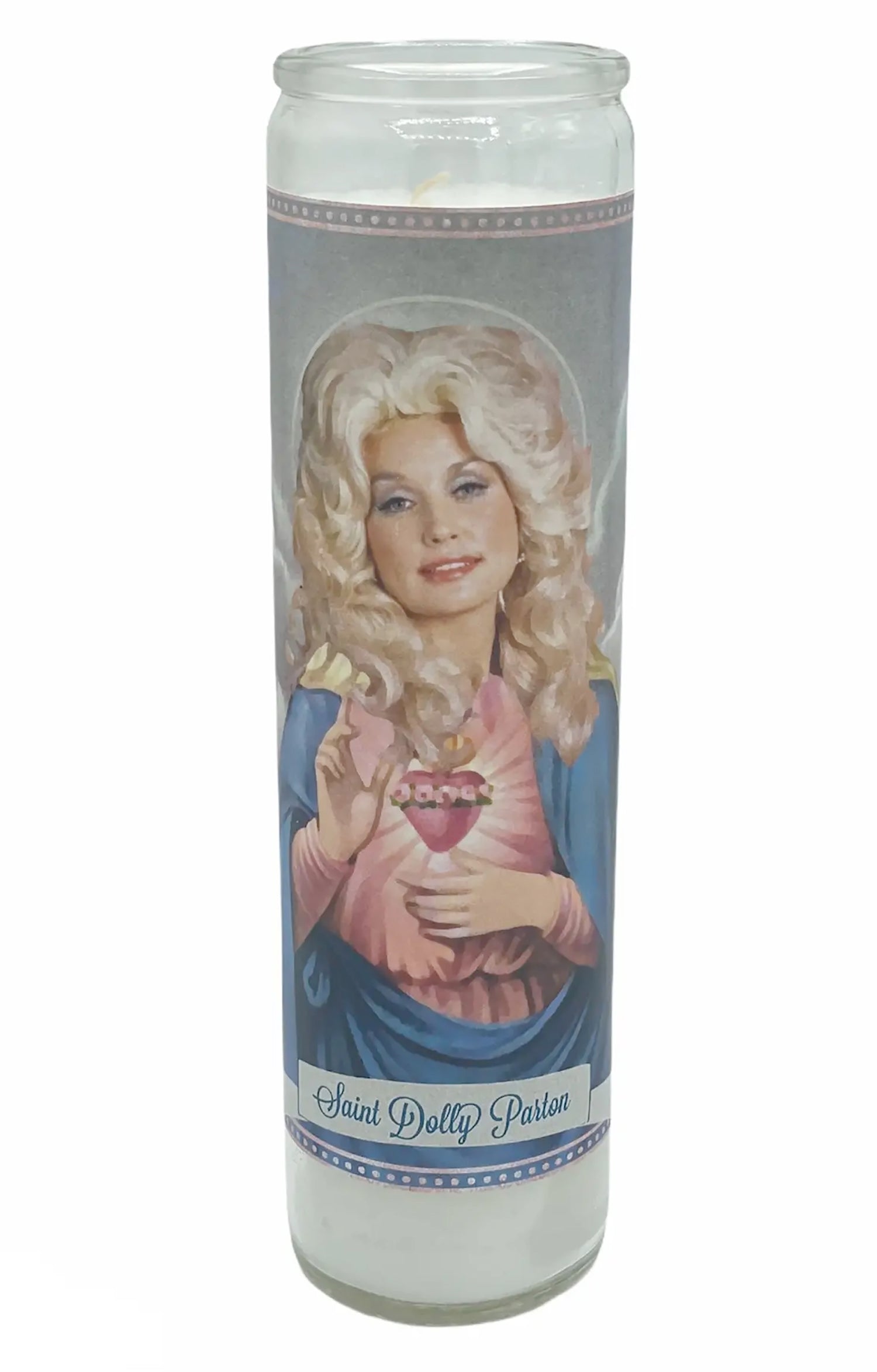 Dolly Parton Celebrity Prayer Candle Celebrity Saint Prayer Candle By Do Pray Tell 