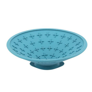 LickiMat® Splash™ Wall & Floor Suction Slow Feeder Dog Bowl