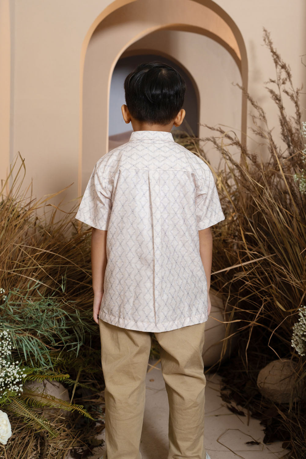 Mariri Shirt Boy Serene Azure