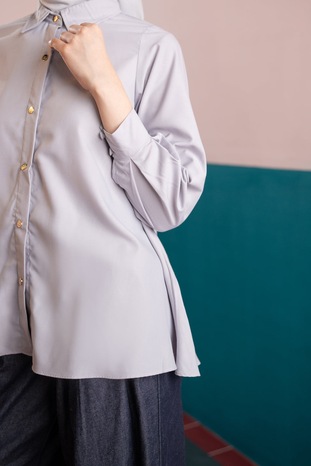 Kayra Shirt Ash Grey