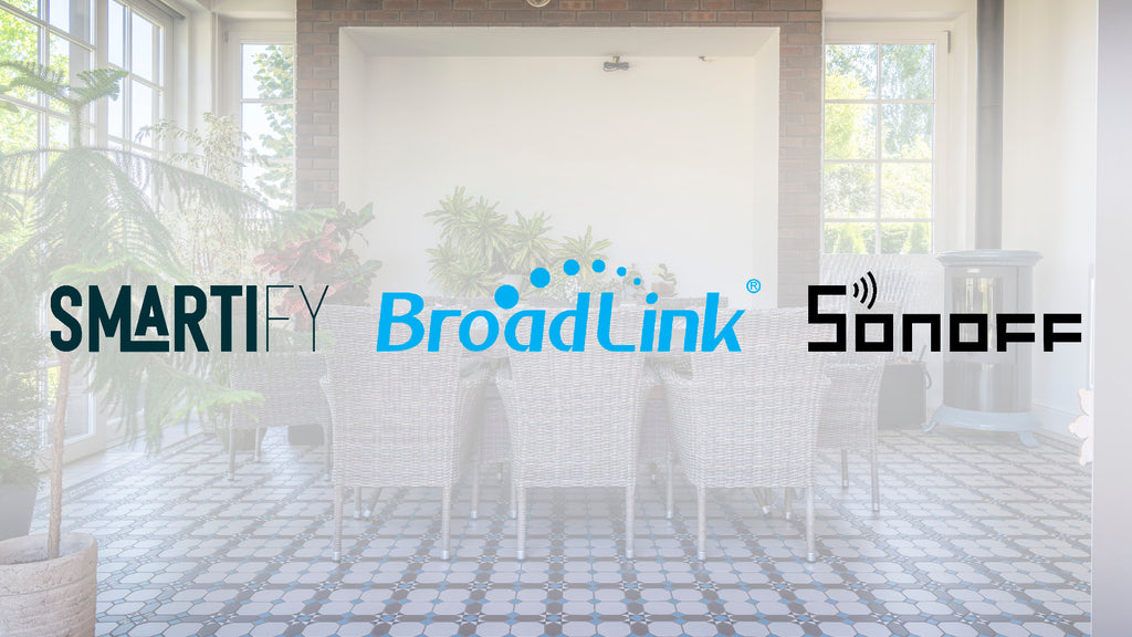 Marcas de comandos universais: smartify, sonoff, broadlink