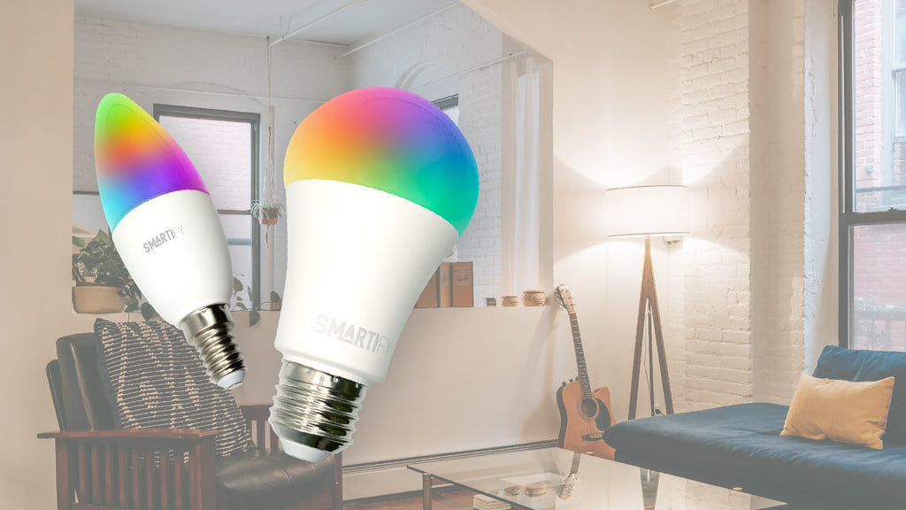 lâmpada LED inteligente wifi smartify E14 lâmpada LED inteligente wifi smartify E27