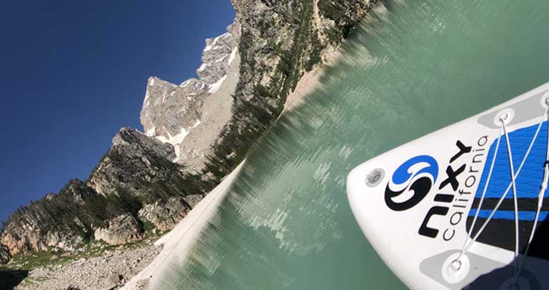 nixy logo paddle board