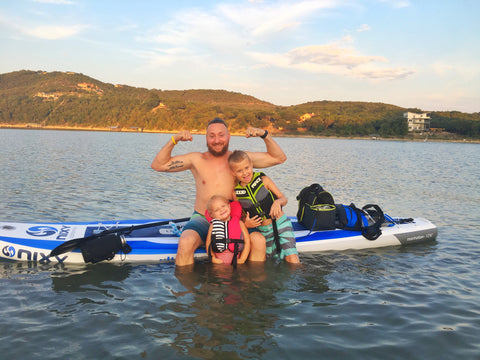 paddle board adventure