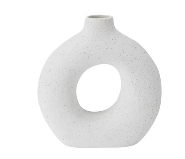 Donut, Circle Cut out vase from Kmart. Another trend popularised by Social media and being sold to public for a very low price at $8.00