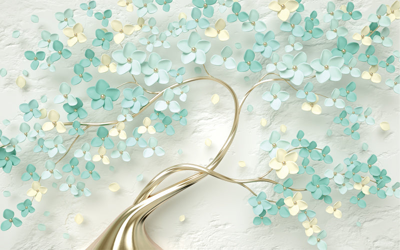 Hình nền hoa Mint Green Floral Wallpaper này mang đến cảm giác nhẹ nhàng và tươi mới cho bất kỳ không gian nào. Họa tiết lá và hoa tươi mới trên nền màu xanh nhạt sẽ tạo ra sự cân bằng hoàn hảo cho giấc ngủ của bạn hoặc phòng khách của bạn.