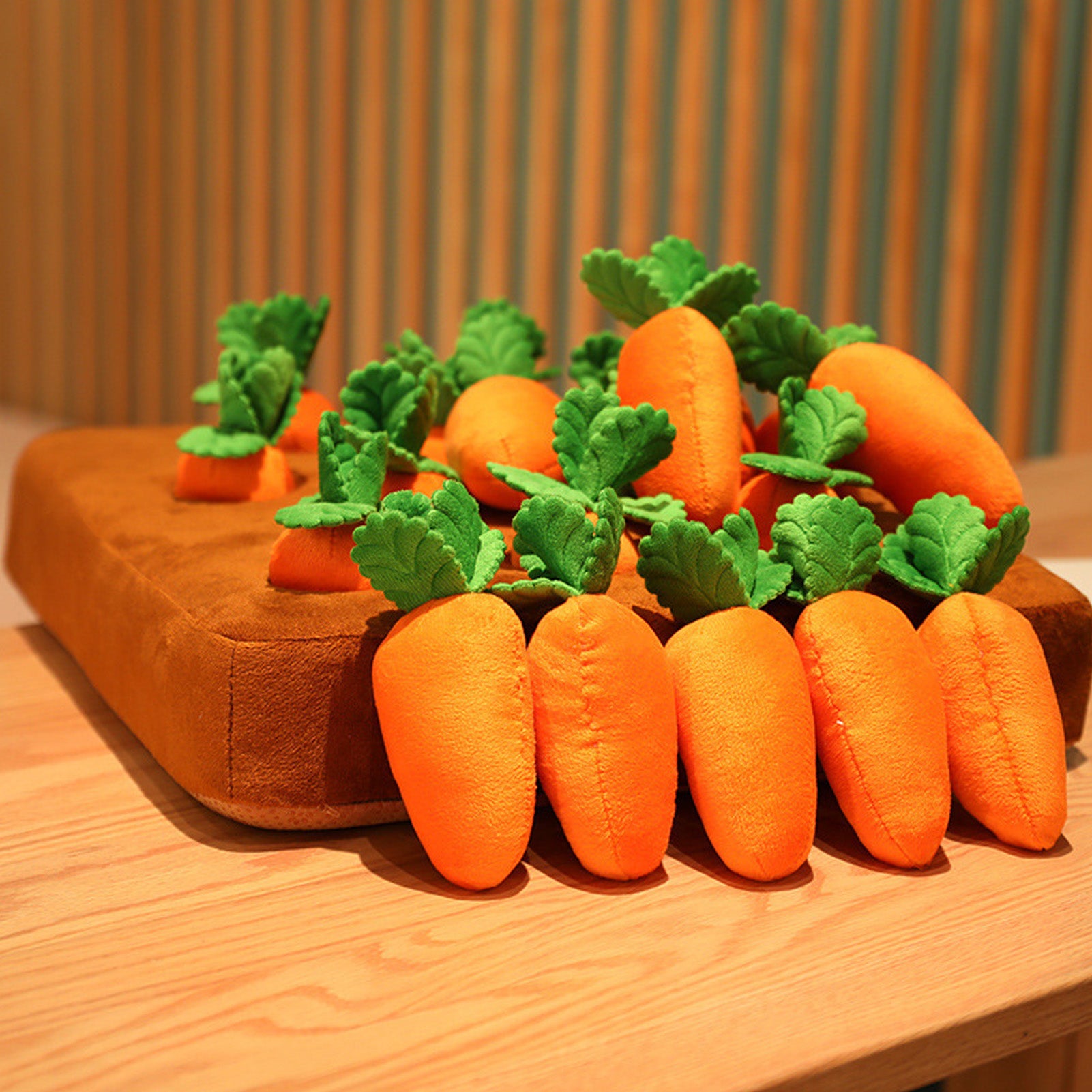 Carrot Farm Plush Dog Toy – weepetz