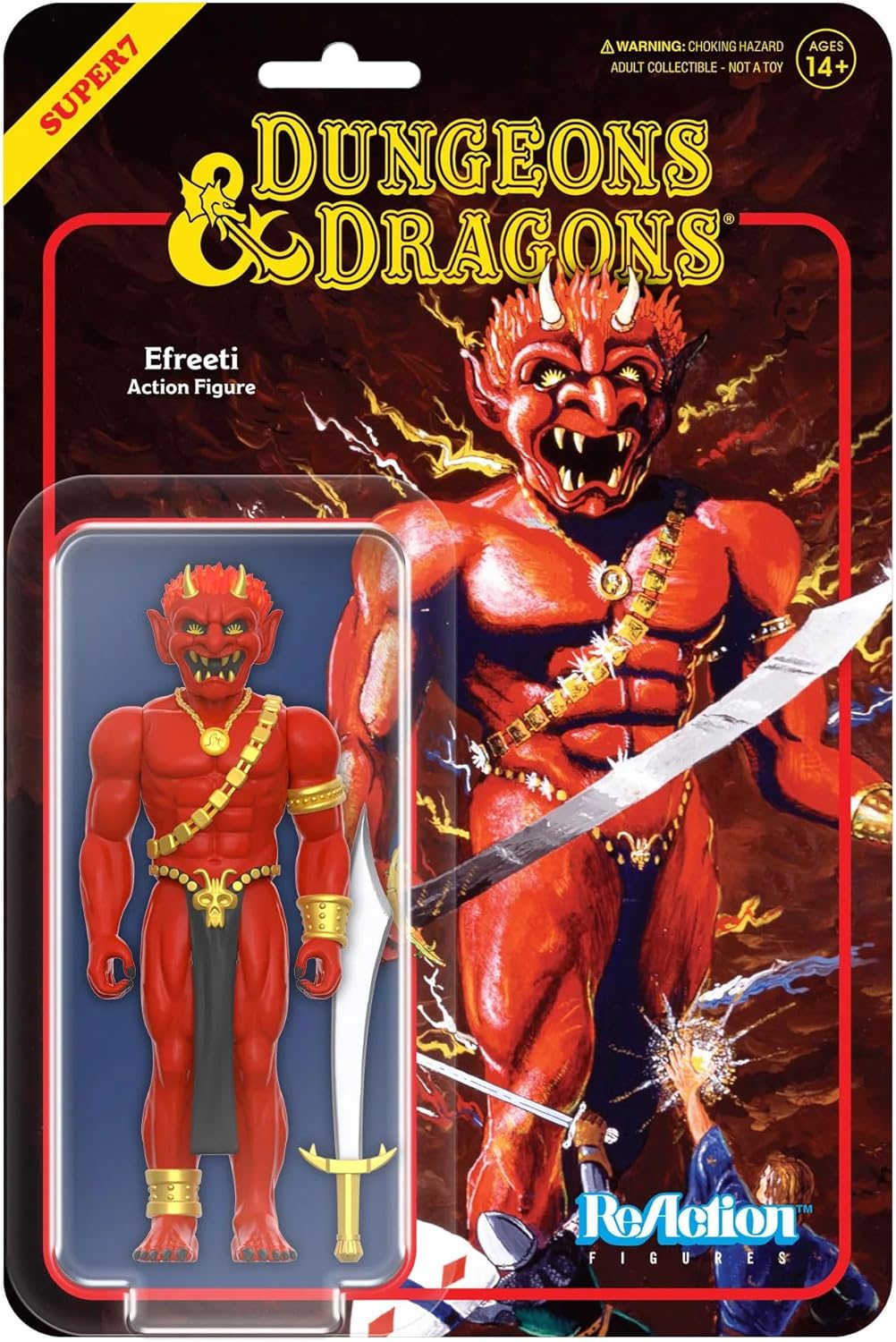 Efreeti Super7 Dungeons & Dragons - 3.75" Dungeons and Dragons Action Figure