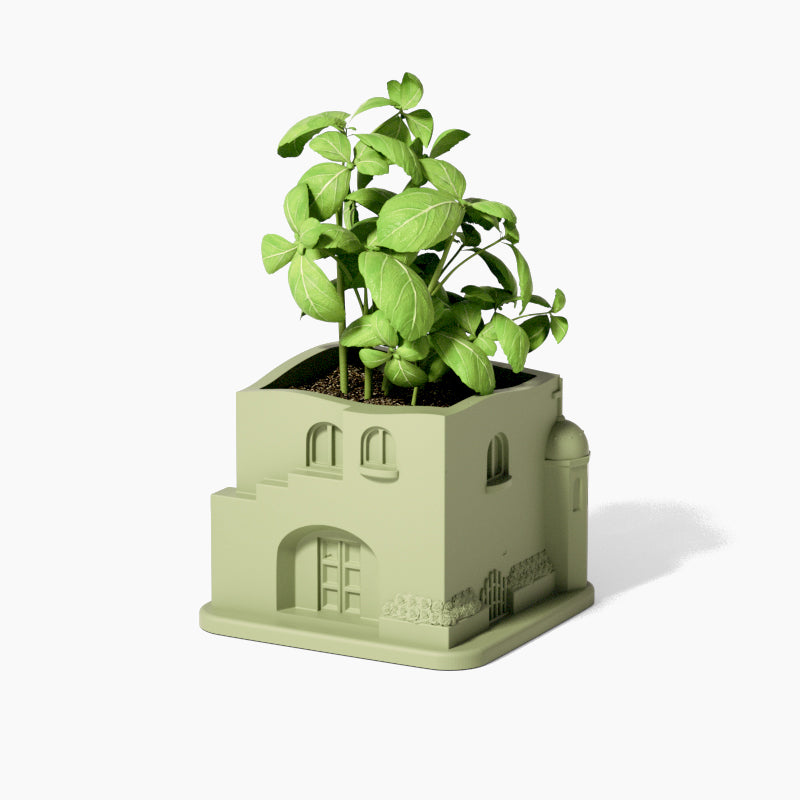 Mini-House Plant Pot Silicone Mold – Boowan Nicole