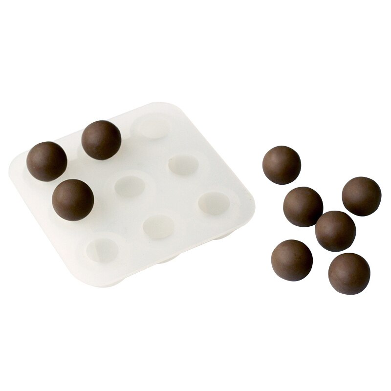 New Chocolate Bomb Mold/Balls Set of Brush Spatula & 2 Molds By Nubi Trend